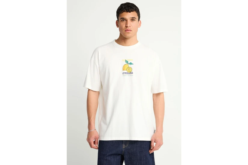 Funky Buddha Ανδρικό Κοντομάνικο T-Shirt Λευκό