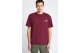 Funky Buddha Ανδρικό Κοντομάνικο T-Shirt Μπορντό