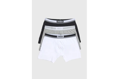 Funky Buddha Εσώρουχο Boxer 3-Τεμάχια (FBM013-087-10-MULTI)