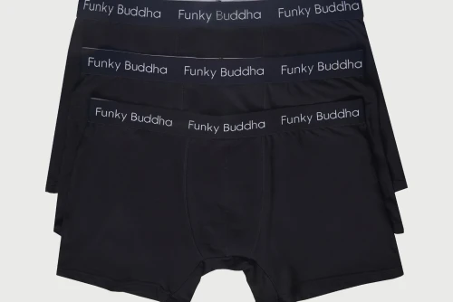 Funky Buddha Εσώρουχο Boxer 3-Τεμάχια (FBM013-088-10-BLACK)