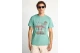 Funky Buddha Ανδρικό Κοντομάνικο T-Shirt Πράσινο