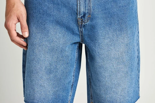 Funky Buddha Βερμούδα Τζιν Ανδρική (FBM013-093-03-MD-BLUE)