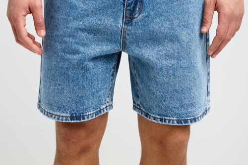 Funky Buddha Βερμούδα Τζιν Ανδρική (FBM013-095-03-MD-BLUE)
