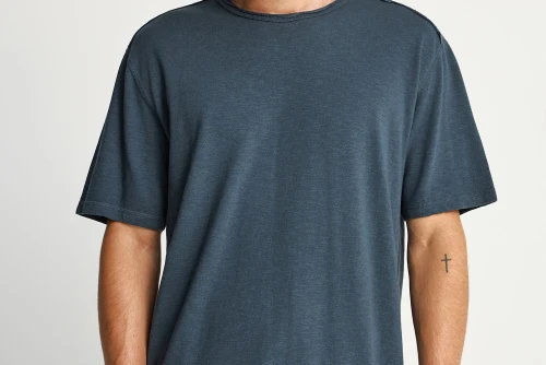 Funky Buddha The Essentials Relaxed Fit T-Shirt Ανδρικό (FBM013-309-04-DK-GREY)