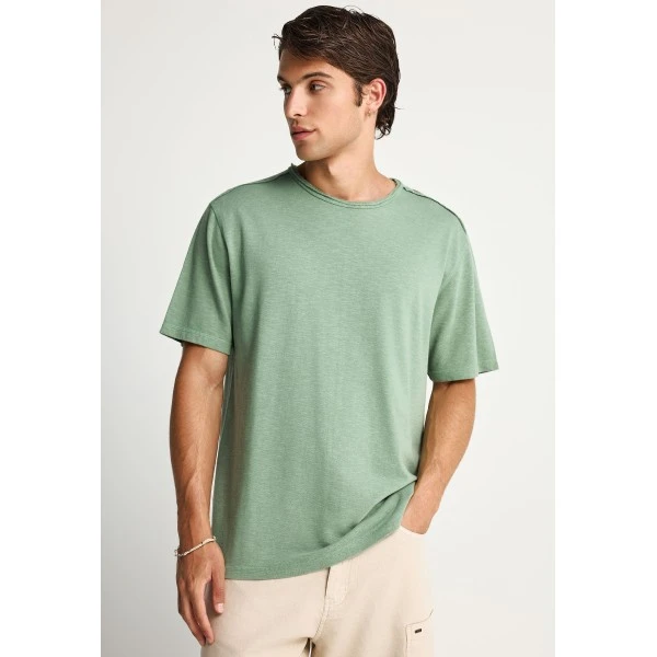 Funky Buddha The Essentials Relaxed Fit T-Shirt Ανδρικό (FBM013-309-04-SAGE-GREEN)
