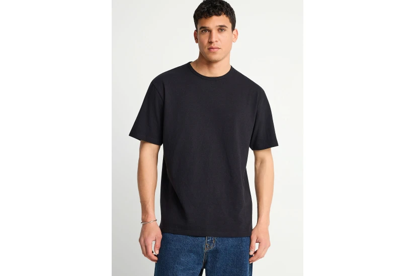 Funky Buddha Ανδρικό Κοντομάνικο T-Shirt Μαύρο