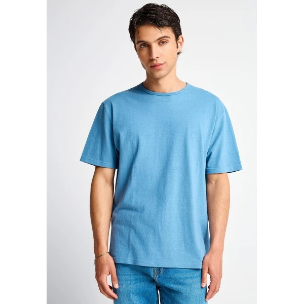 Funky Buddha Ανδρική Μπλούζα Κοντό Μανίκι Basic (FBM013-310-04-BLUE-HEAVEN)