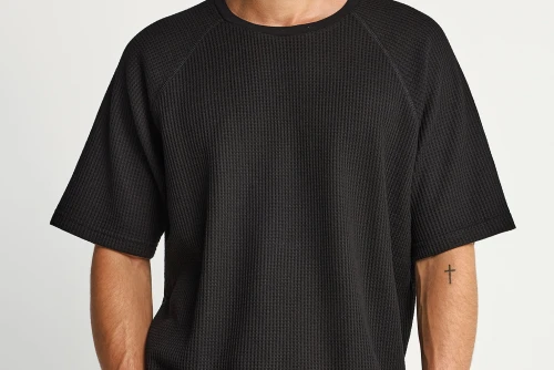 Funky Buddha The Essentials T-Shirt Ανδρικό (FBM013-312-04-BLACK)