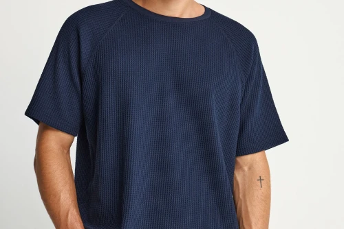 Funky Buddha The Essentials T-Shirt Ανδρικό (FBM013-312-04-MIDNIGHT-BLUE)