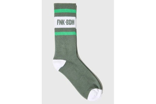 Funky Buddha Κάλτσες Ψηλές 1 Ζευγάρι (FBM013-316-10-BISTROT-GREEN)