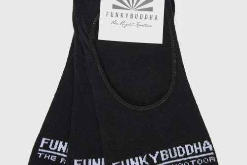 Funky Buddha Κάλτσες Κοντές 1 Ζευγάρι (FBM013-321-10-BLACK)