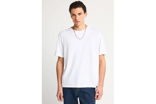 Funky Buddha Ανδρική Μπλούζα Κοντό Μανίκι Basic (FBM013-348-04-WHITE)