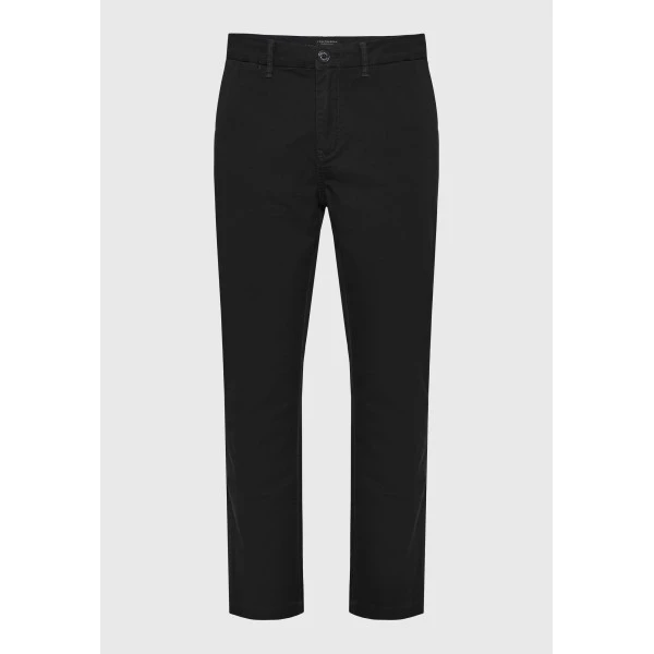 Funky Buddha Ανδρικό Παντελόνι Chino (FBM014-001-02-BLACK)