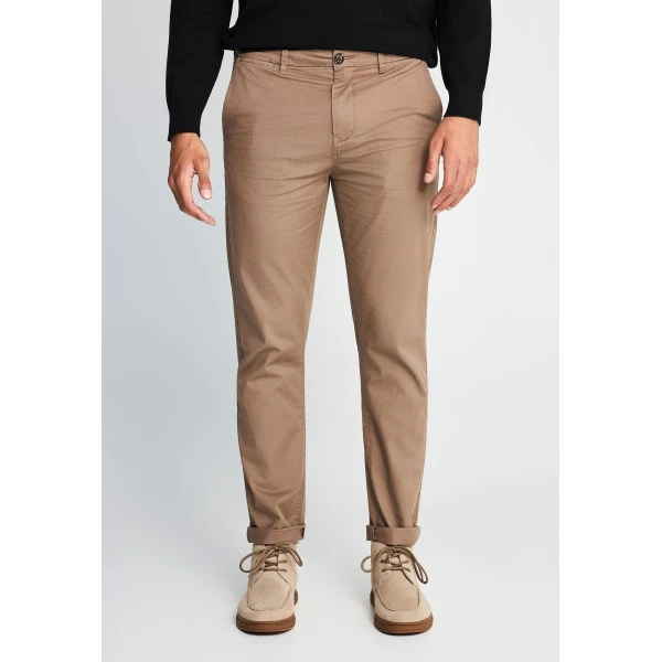 Funky Buddha Ανδρικό Παντελόνι Chino (FBM014-001-02-CIGAR)