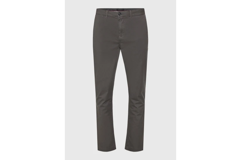 Funky Buddha Ανδρικό Παντελόνι Chino Γκρι Σκούρο
