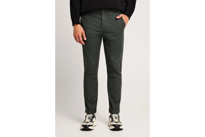 Funky Buddha Ανδρικό Παντελόνι Chino Πράσινο