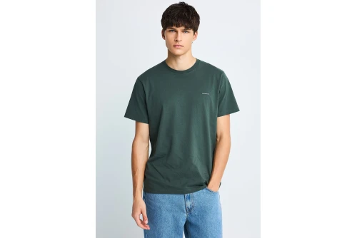 Funky Buddha Ανδρική Μπλούζα Με Κοντό Μανίκι Basic (FBM014-001-04-GREEN-STORM)