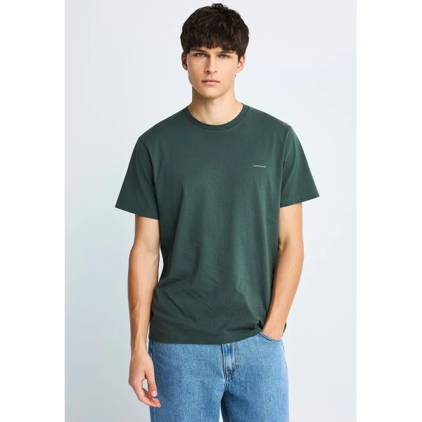 Funky Buddha Ανδρική Μπλούζα Με Κοντό Μανίκι Basic (FBM014-001-04-GREEN-STORM)
