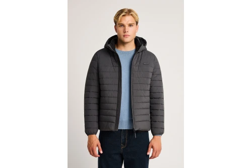 Funky Buddha Ανδρικό Casual Τζάκετ (FBM014-002-01-DK-GREY)