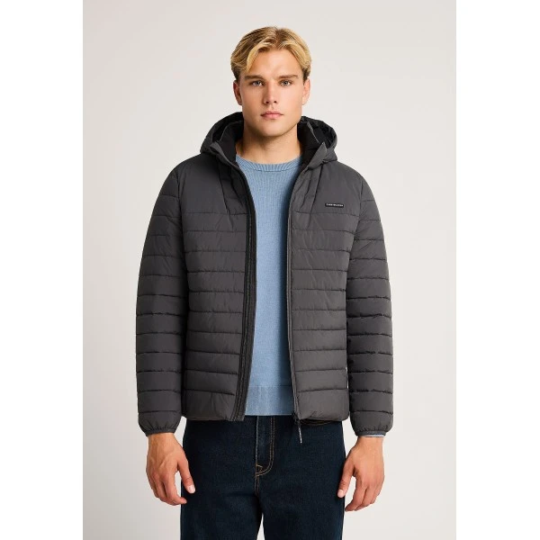 Funky Buddha Ανδρικό Casual Τζάκετ (FBM014-002-01-DK-GREY)