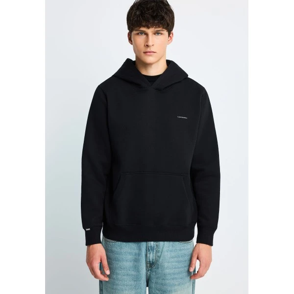 Funky Buddha Ανδρικό Φούτερ Με Κουκούλα (FBM014-002-06-BLACK)