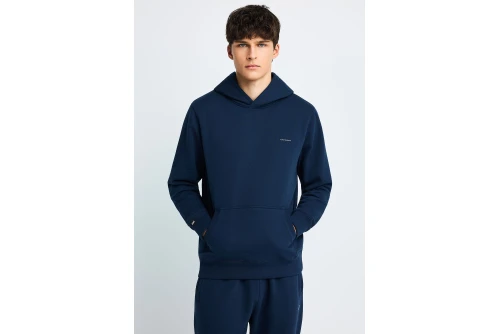 Funky Buddha Ανδρικό Φούτερ Με Κουκούλα (FBM014-002-06-NAVY)