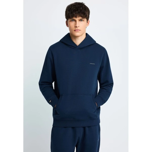 Funky Buddha Ανδρικό Φούτερ Με Κουκούλα (FBM014-002-06-NAVY)