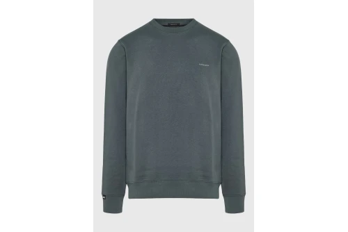 Funky Buddha Ανδρικό Φούτερ Με Λαιμόκοψη (FBM014-003-06-GREEN-STORM)