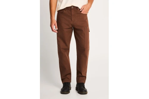 Funky Buddha Ανδρικό Παντελόνι Casual (FBM014-006-02-BROWN)