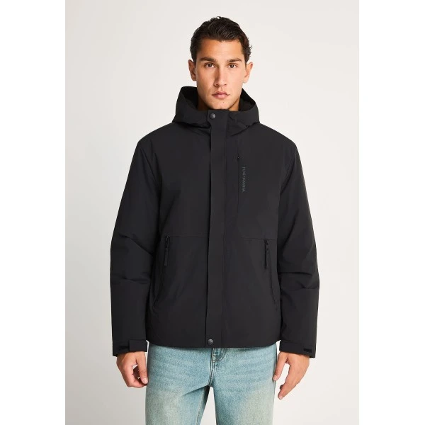 Funky Buddha Ανδρικό Casual Τζάκετ (FBM014-008-01-BLACK)