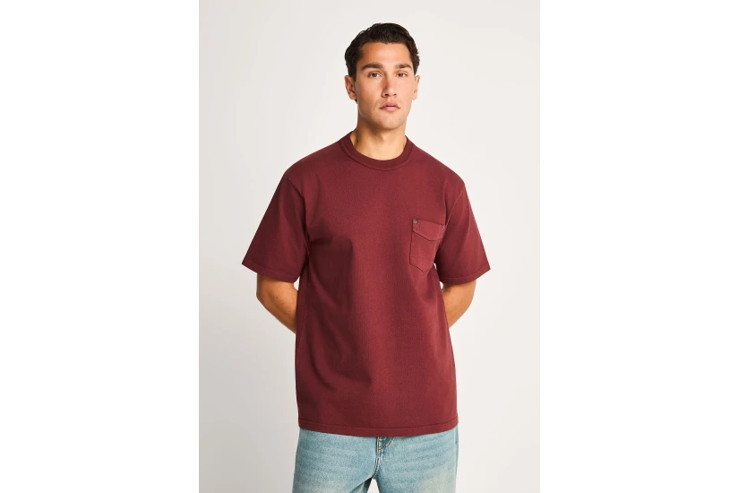 Funky Buddha Ανδρικό Κοντομάνικο T-Shirt Καφέ