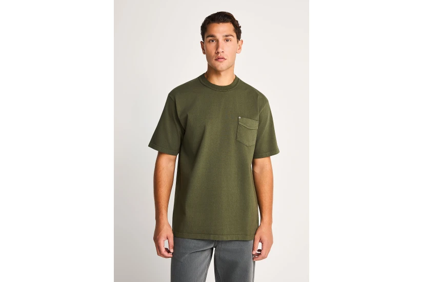 Funky Buddha Ανδρική Μπλούζα Με Κοντό Μανίκι Basic (FBM014-008-04-NEW-FOREST)
