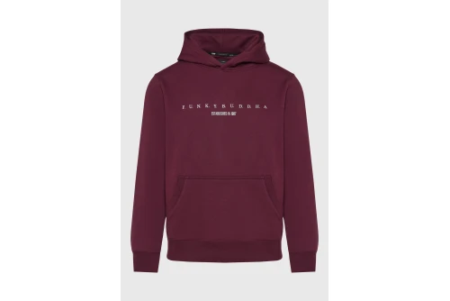Funky Buddha Ανδρικό Φούτερ Με Κουκούλα (FBM014-009-06-PLUM)