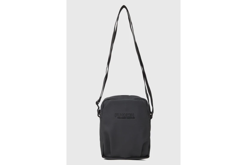 Funky Buddha Urban Utility Ανδρικό Τσαντάκι Χιαστί - Ώμου Ανθρακί