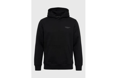Funky Buddha Ανδρικό Φούτερ Με Κουκούλα (FBM014-011-06-BLACK)