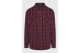 Funky Buddha Ανδρικό Πουκάμισο Καρό (FBM014-019-05-BURGUNDY)