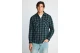 Funky Buddha Ανδρικό Πουκάμισο Καρό (FBM014-019-05-WINTER-MOSS)