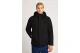 Funky Buddha Ανδρικό Μπουφάν Softshell με Κουκούλα Μαύρο