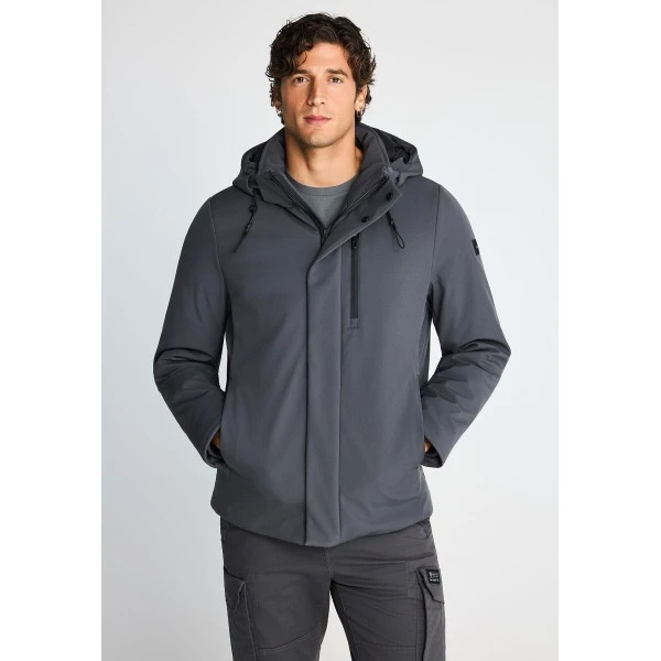 Funky Buddha Ανδρικό Τζάκετ Casual (FBM014-020-01-DK-GREY)