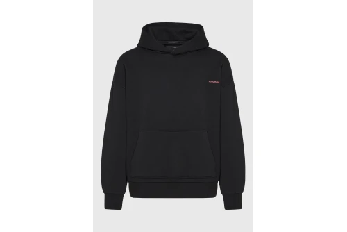Funky Buddha Ανδρικό Φούτερ Με Κουκούλα (FBM014-022-06-BLACK)