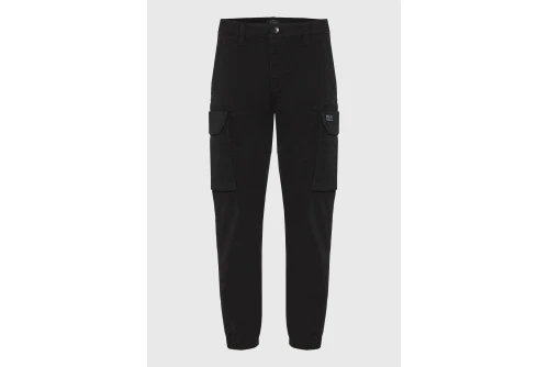 Funky Buddha Ανδρικό Παντελόνι Cargo (FBM014-030-02-BLACK)