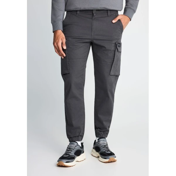Funky Buddha Ανδρικό Παντελόνι Cargo (FBM014-030-02-DK-GREY)