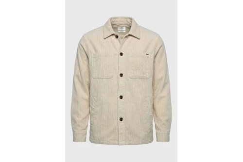 Funky Buddha Cotton Corduroy Πουκάμισο Μακρυμάνικο Ανδρικό (FBM014-035-05-FOG)
