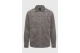 Funky Buddha Cotton Corduroy Ανδρικό Μακρυμάνικο Πουκάμισο Γκρι Σκούρο