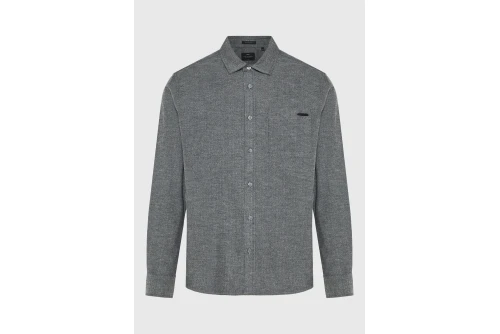 Funky Buddha Ανδρικό Πουκάμισο Casual (FBM014-045-05-ELEPHANT)