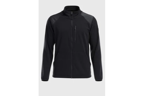 Funky Buddha Ζακέτα Fleece Ανδρική (FBM014-062-06-BLACK)