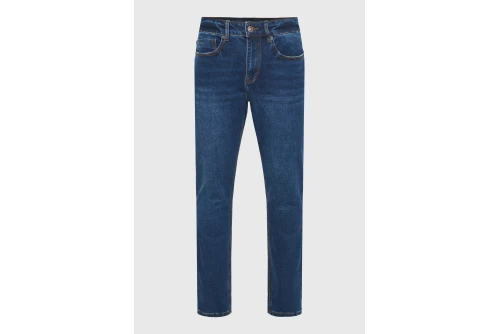 Funky Buddha Ανδρικό Τζιν Παντελόνι Tapered Fit (FBM014-072-02-MD-BLUE)