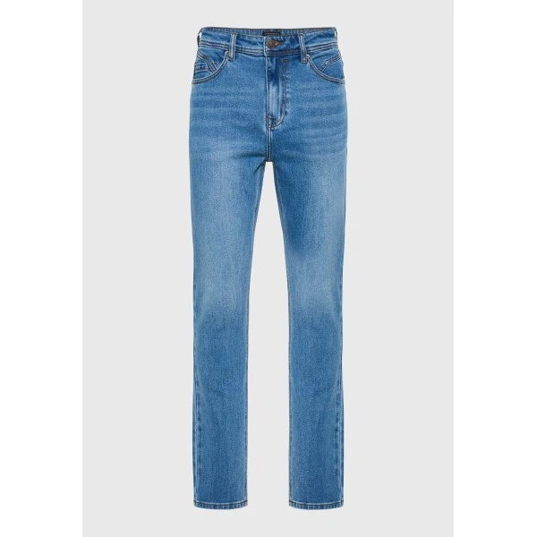 Funky Buddha Ανδρικό Τζιν Παντελόνι Slim Fit (FBM014-076-02-MD-BLUE)