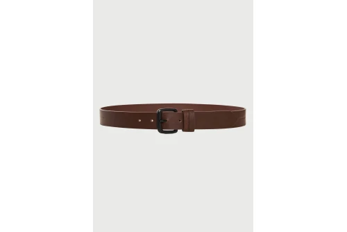 Funky Buddha Square Buckle Ζώνη Casual (FBM014-331-10-BROWN)