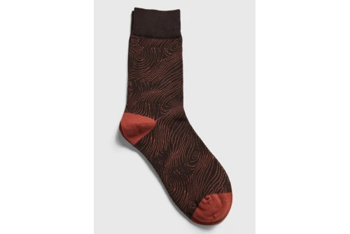 Funky Buddha Ανδρικές Κάλτσες (FBM014-364-10-BITTER-CHOCOLATE)